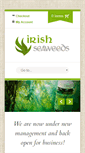 Mobile Screenshot of irishseaweeds.com